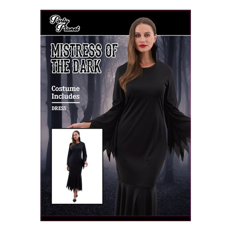 Morticia Costume - Ladies