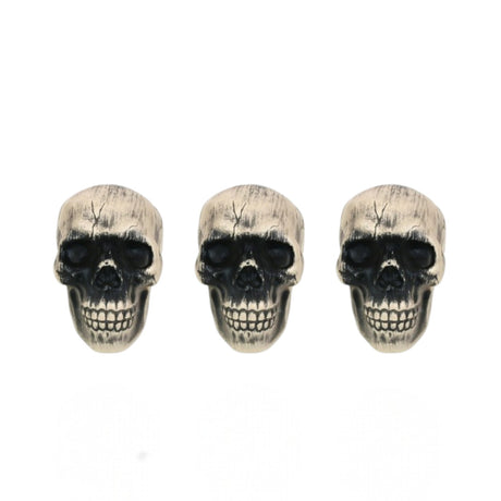 Skull Heads - 3 Pack - Assorted