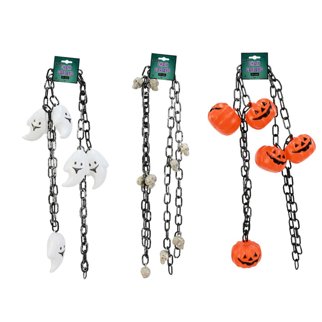 Halloween Garland - 4 Assorted