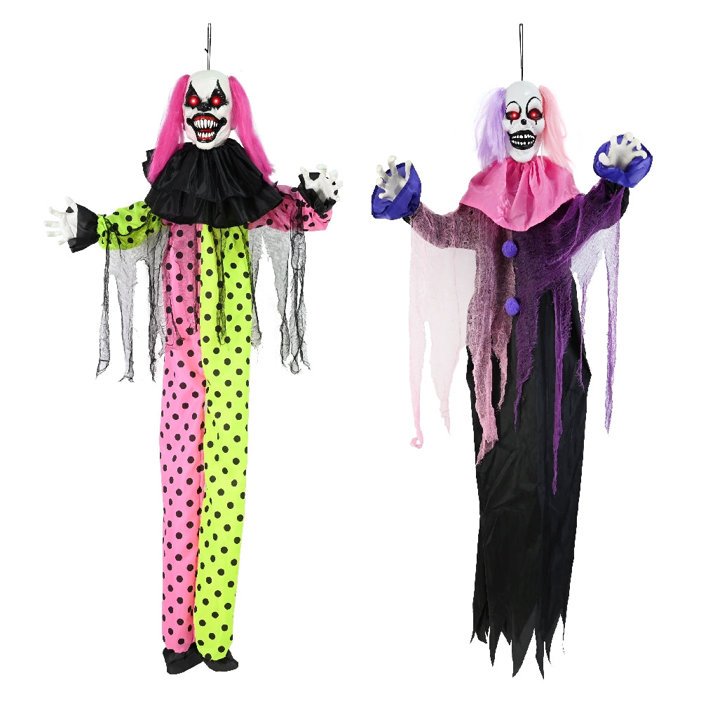 Lifesize Animated Hanging Clown