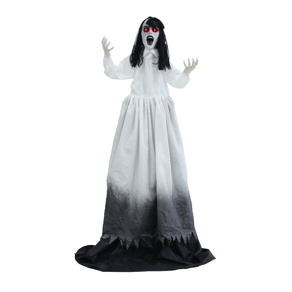 Lifesize Animated Possessed Lady