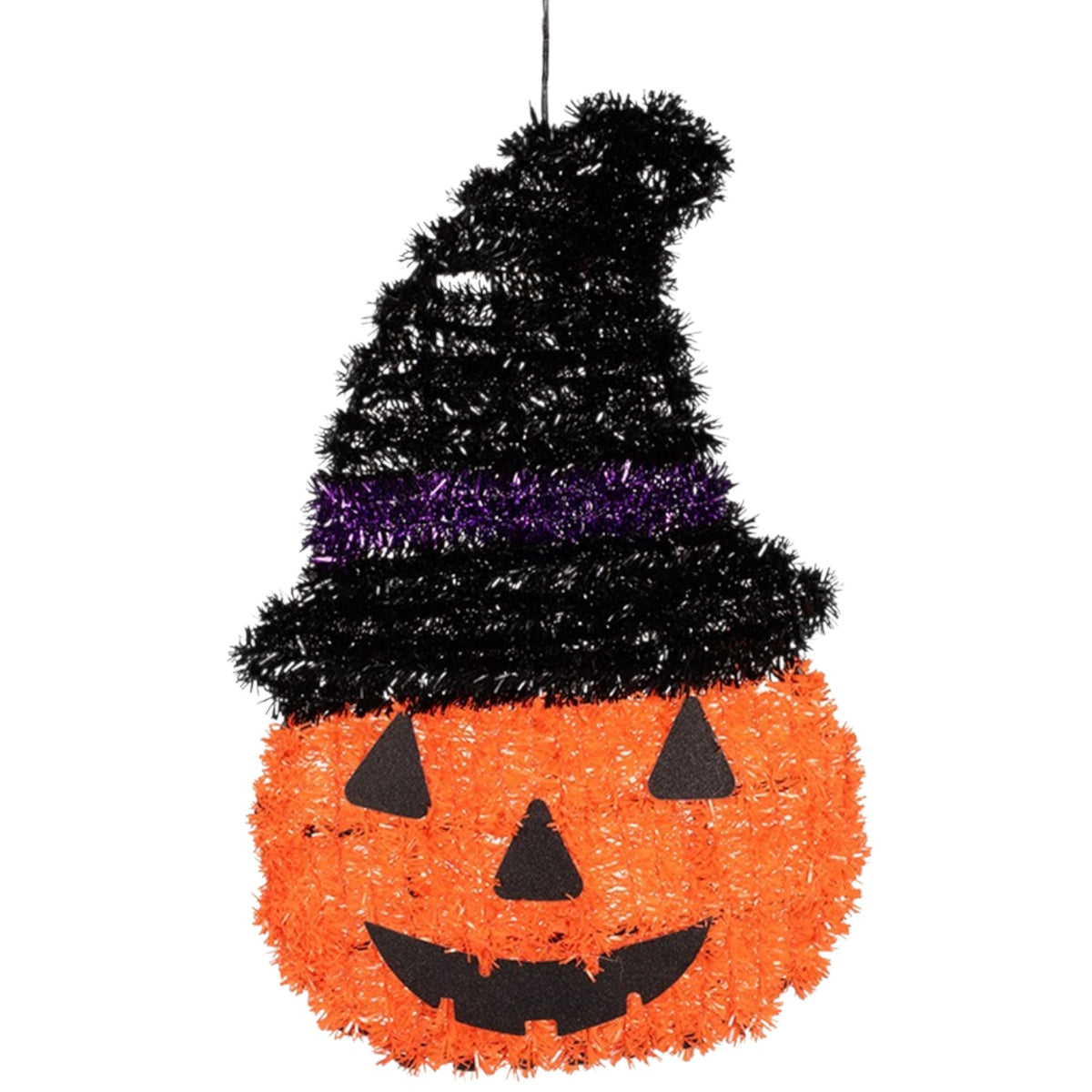 Pumpkin Tinsel Decoration