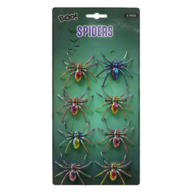 Spiders - 8 Pack - Assorted
