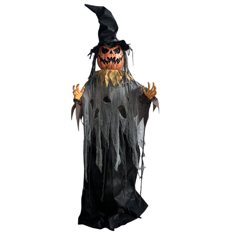 Animated Pop-Up Pumpkin Head