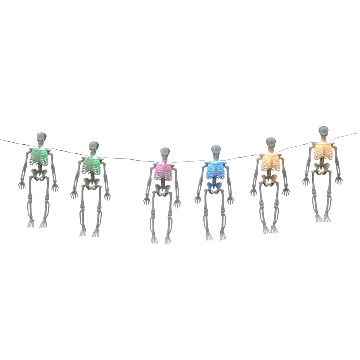 Skeleton Light Garland - 2m