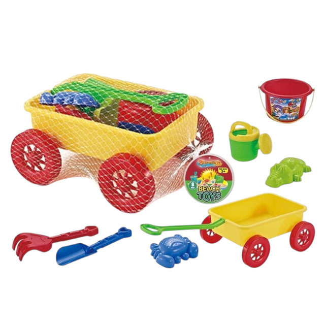 Beach Wagon Play Set 8 Piece
