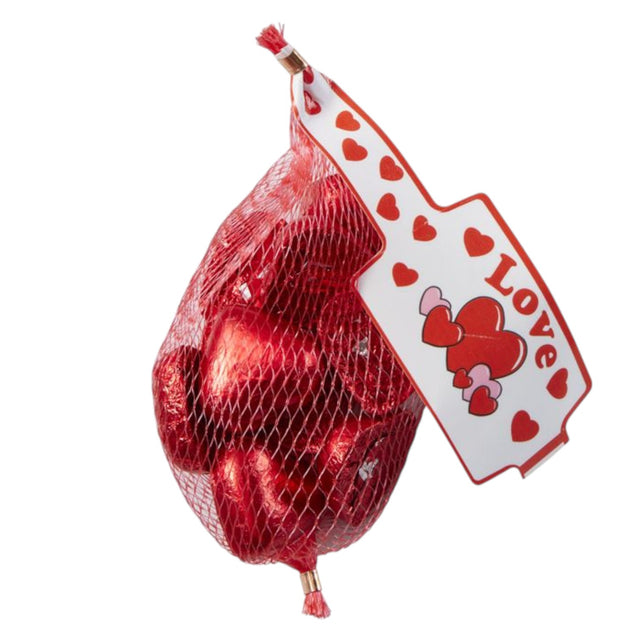 Red Chocolate Hearts 63g