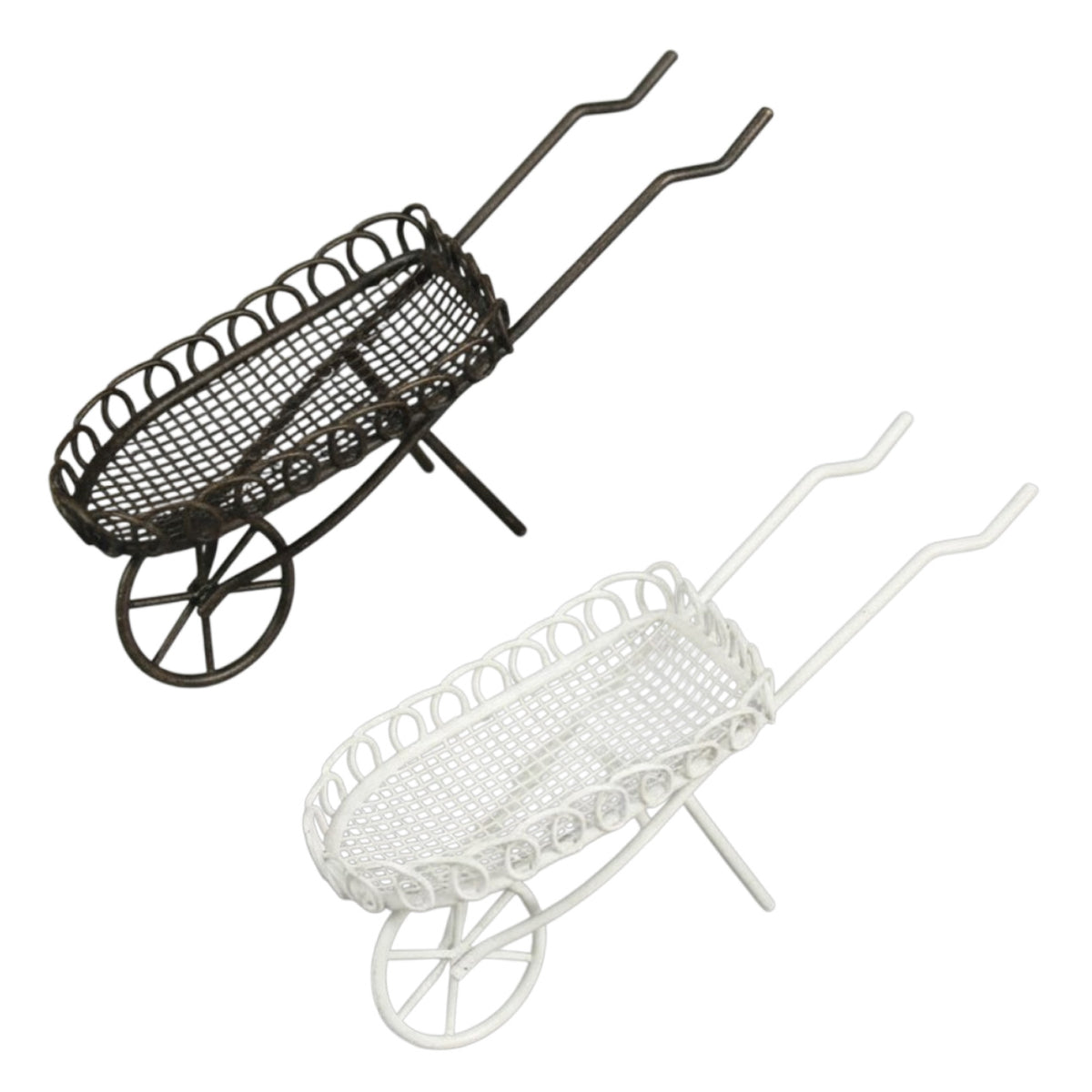 Fairy Metal Wheelbarrow - 2 Assorted
