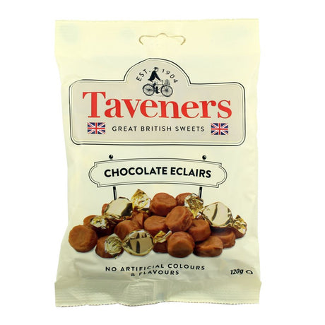 Taverners Chocolate Éclairs – 120g