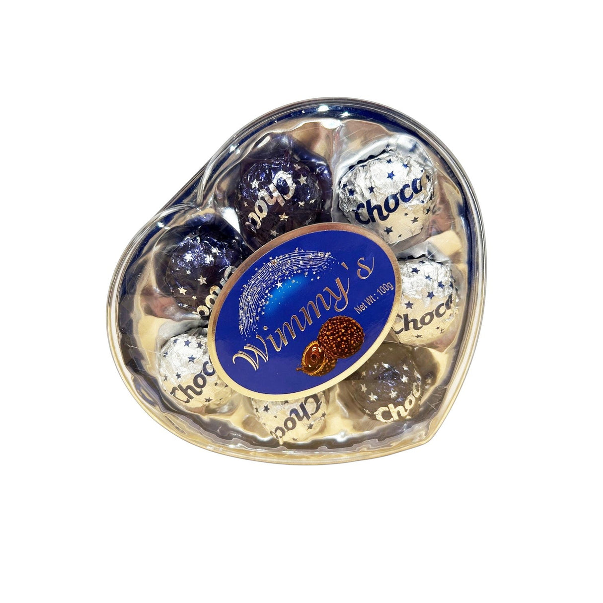 Wimmys Mini Chocolate Hearts - 8 Pack