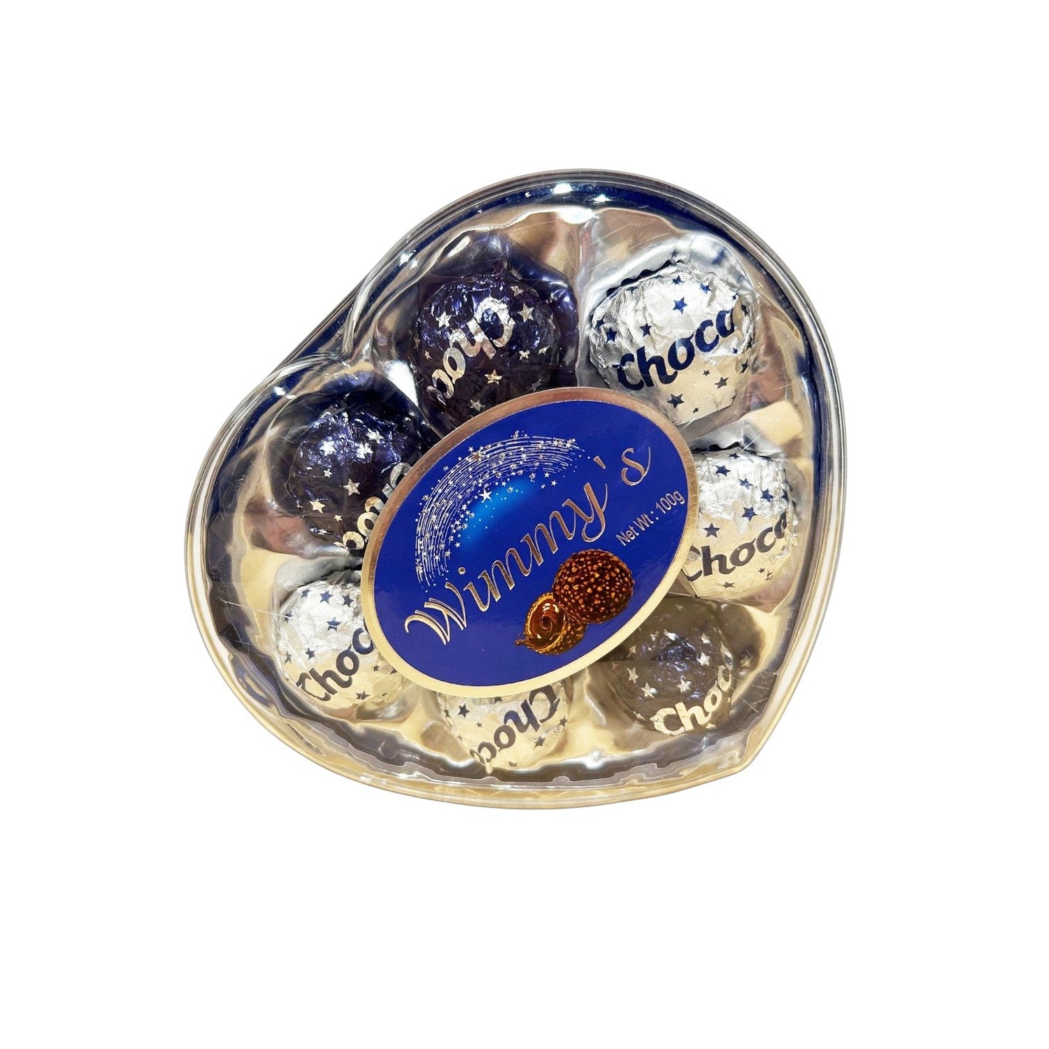 Wimmys Mini Chocolate Hearts - 8 Pack