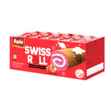 Fudo Swiss Roll - Strawberry - 24 Pack