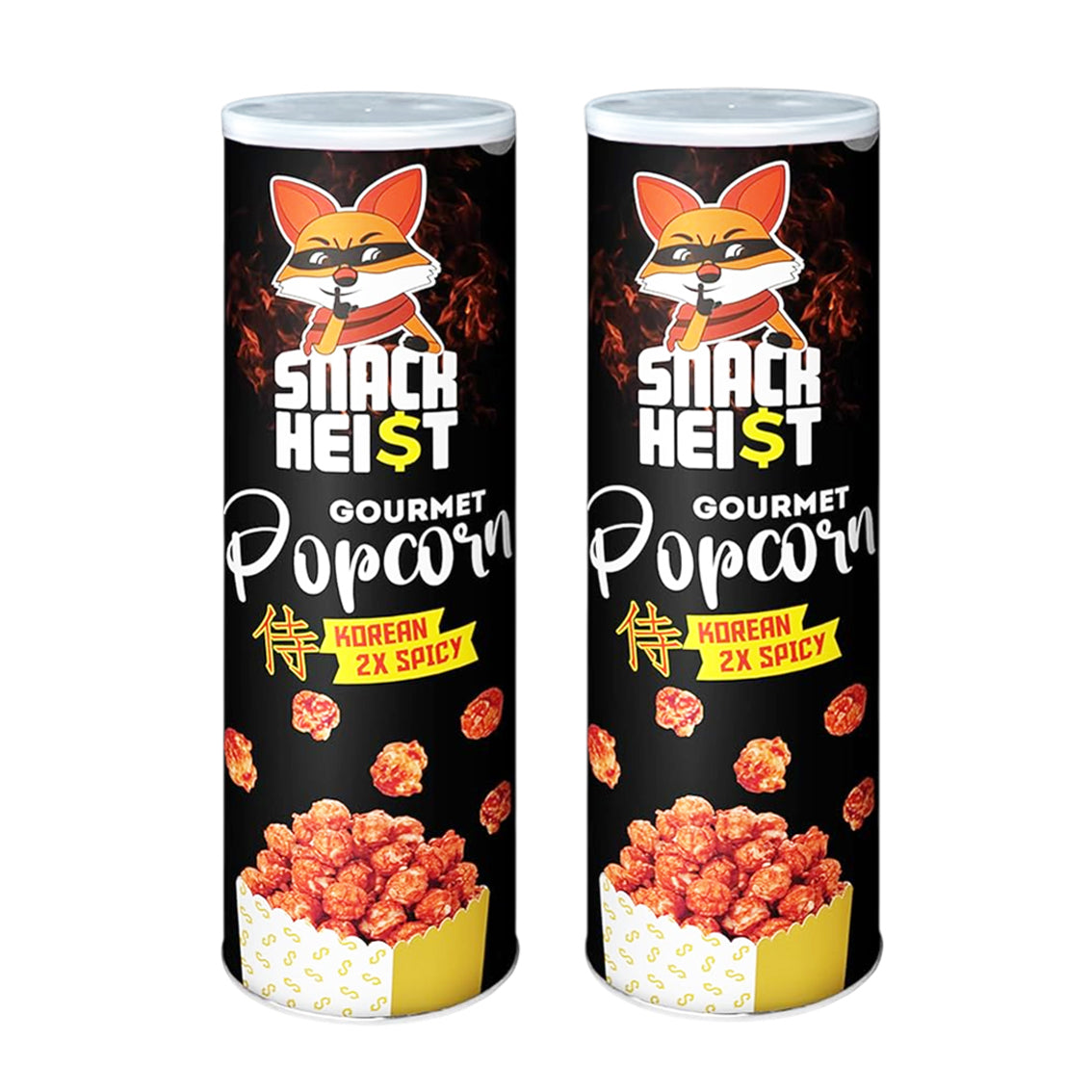 Snack Heist Gourmet Popcorn - Korean 2X Spicy 85g