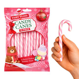 12 Pack Fairy Floss Flavour Candy Canes
