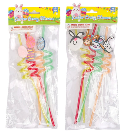 Reusable Easter Novelty Straws