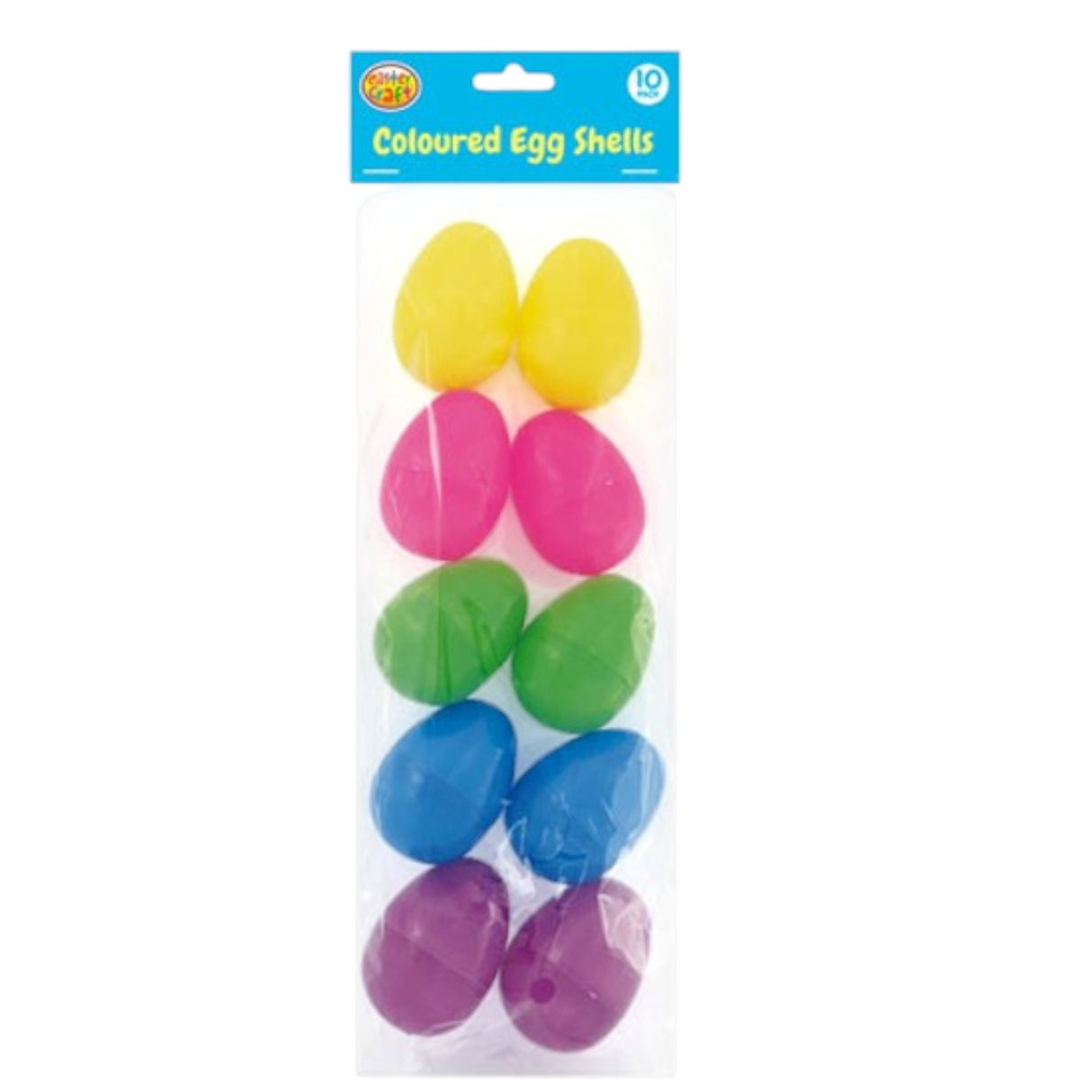 Fillable Plastic Easter Eggs – 10 Pack