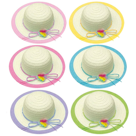 Easter Bonnets with Ribbon Trim
