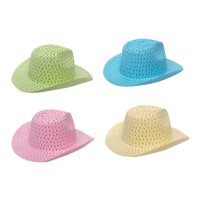 Easter Cowboy Hats – Assorted 4 Colours