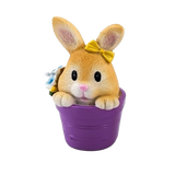 Rabbit Decorative Plant Pot 11cm – Assorted 3 Designs