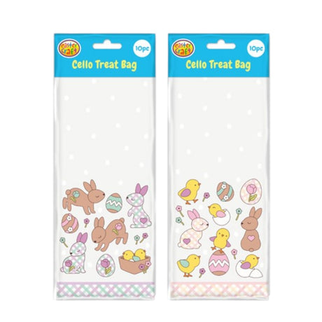 Cellophane Easter Treat Bags – 10 Pack