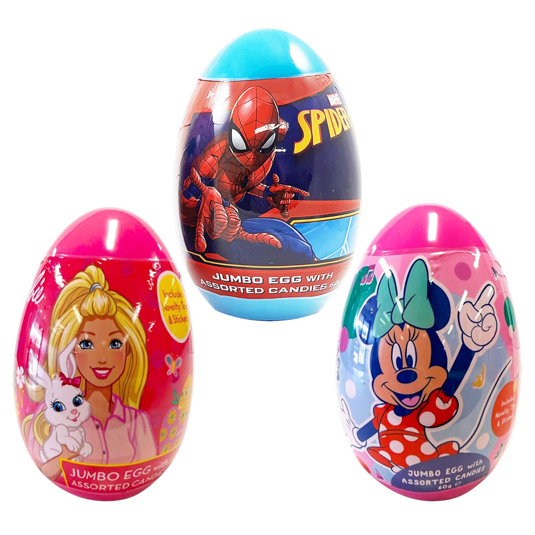Jumbo Character Egg 60g