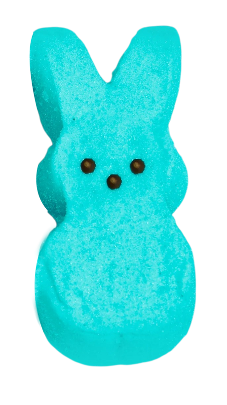 Peeps Marshmallow Blue Bunnies Pk 4
