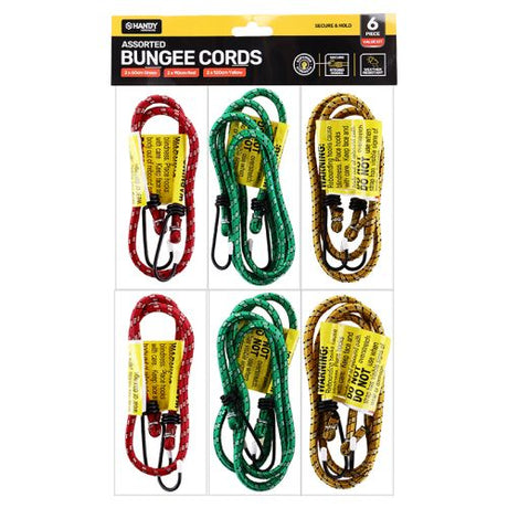 Bungee Cord Set – 6 Piece