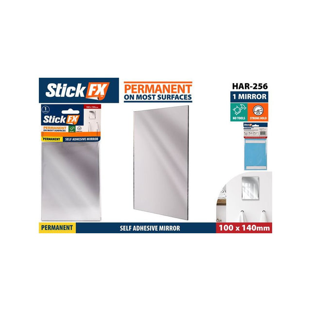 Shatterproof Shower Self Adhesive Mirror