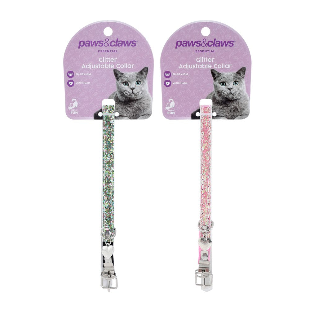 Glitter Breakaway Cat Collar 26-32cm