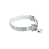 Diamante Cat Collar with Bell 22-30cm - Assorted