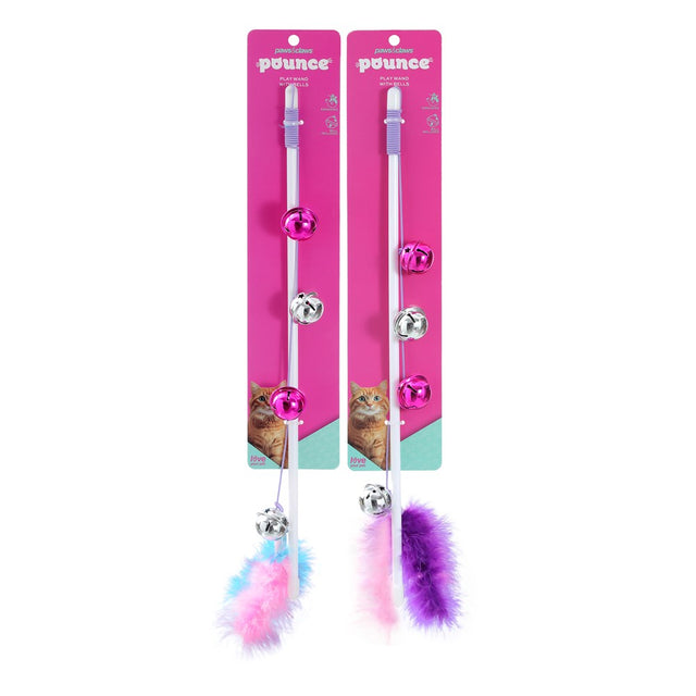 Cat Toy Play Wand with Bells