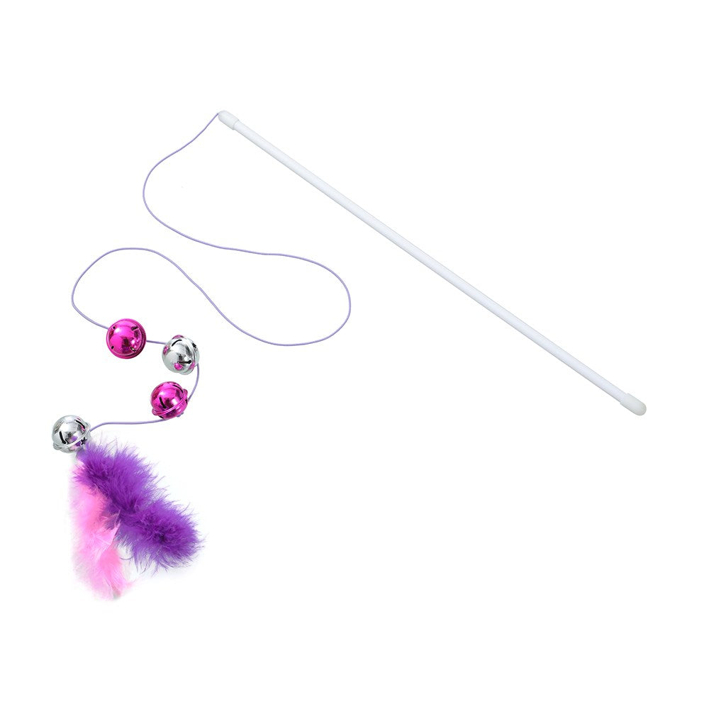 Play Wand with Bells Cat Toy