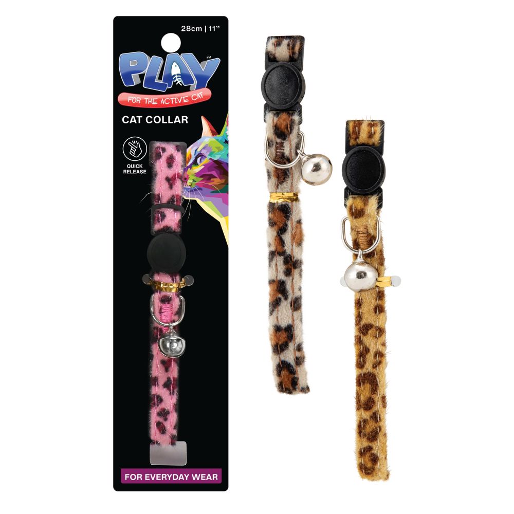 Cat Collar Leopard Print