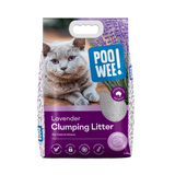 POOWEE! Lavender Clumping Litter