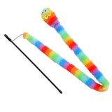 Rainbow Cat Dangler Wand 1.5m