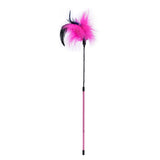 Pounce Springing Feather Cat Dangler 48cm - Assorted