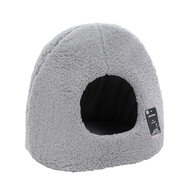 Cat Cave Wool Look 33cm x 40cm x 40cm