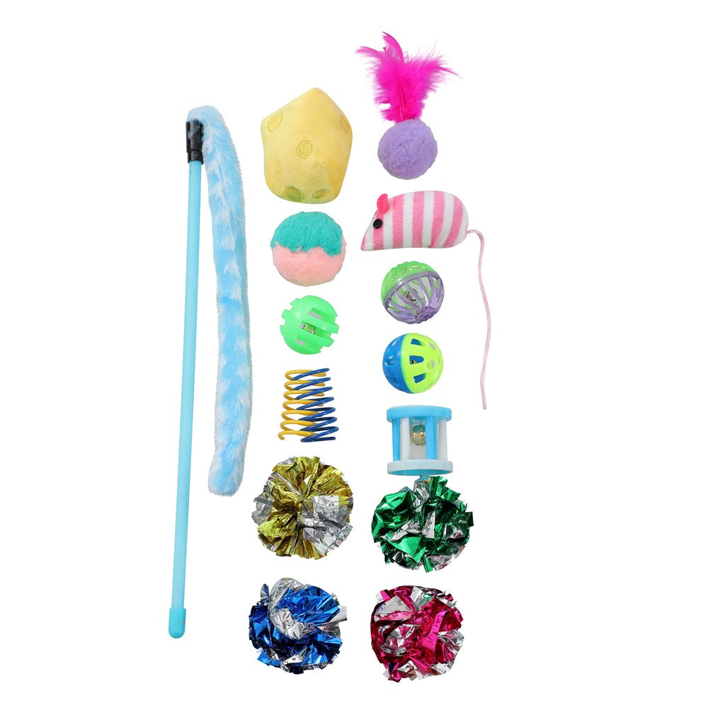 15 Pack Cat Toy Variety Pack