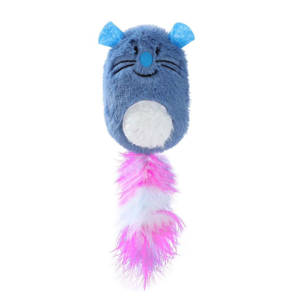Pounce Plush Kicker Cat Toy Assorted