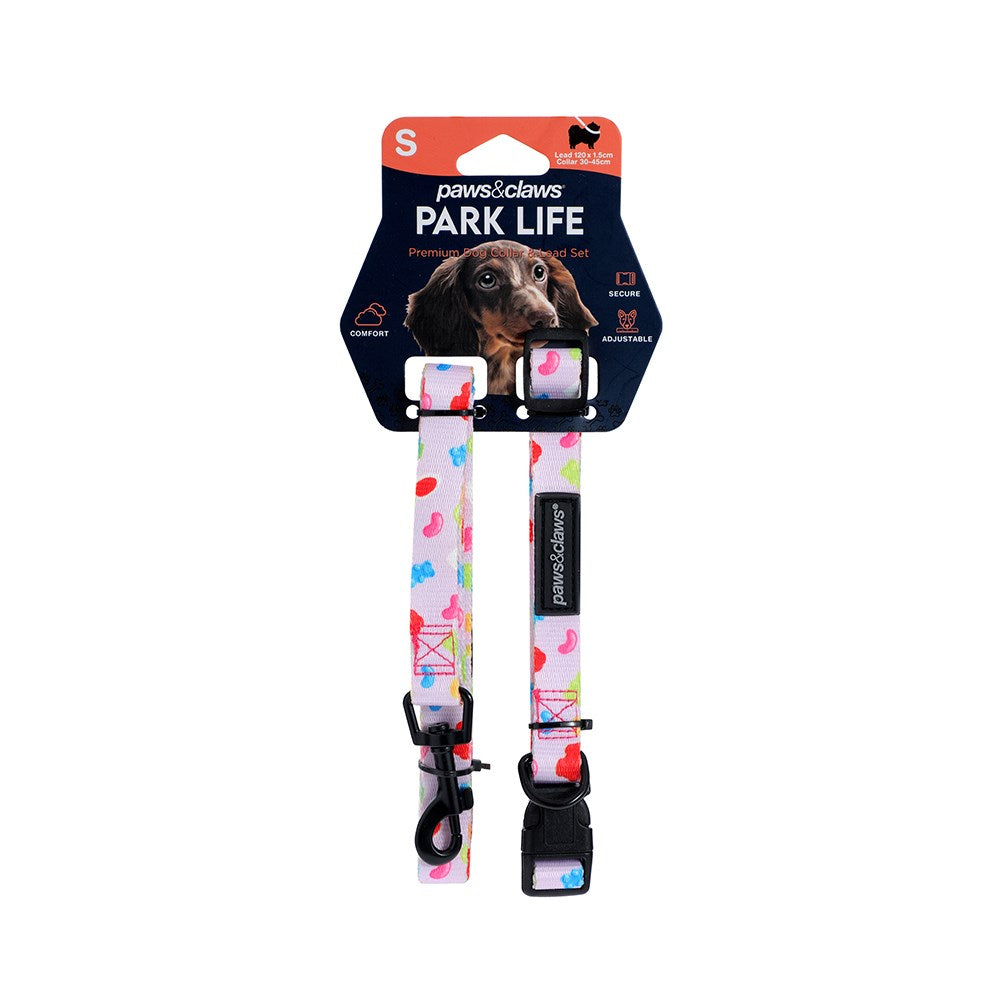 Park Life Collar and Lead Set - Small