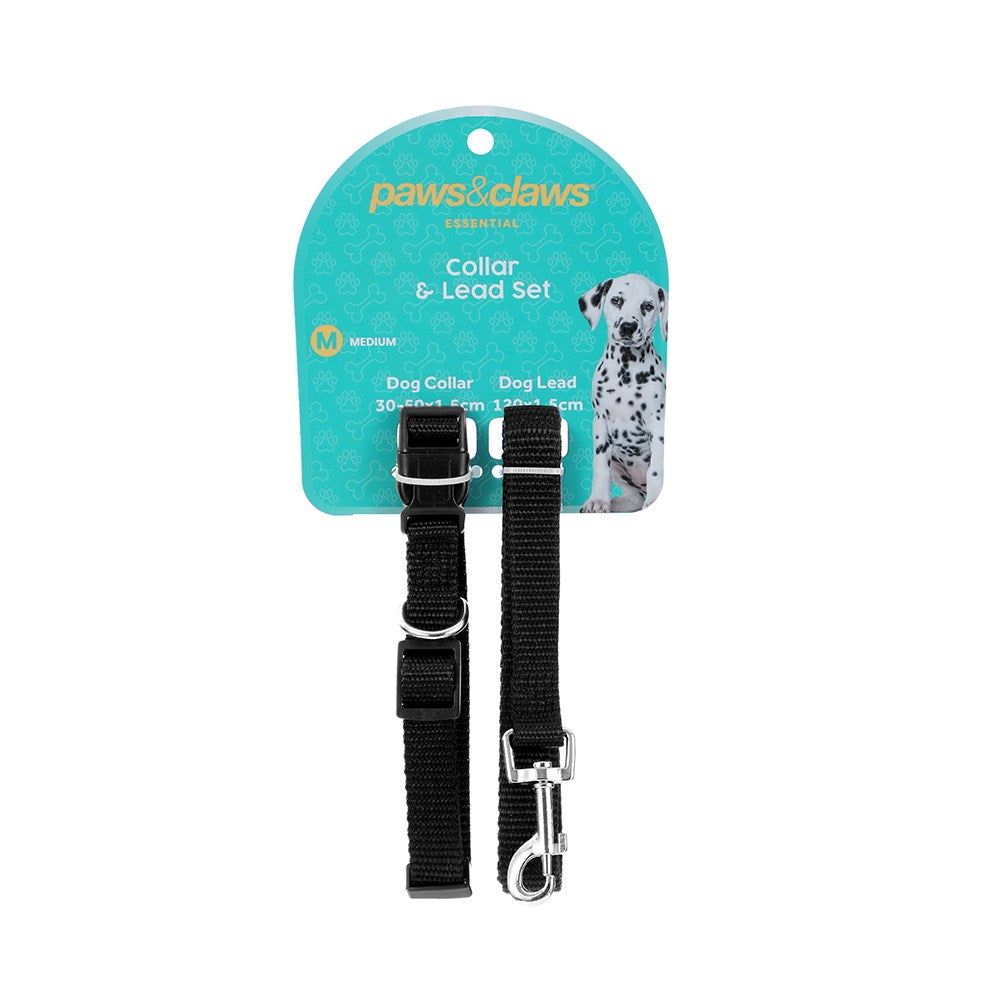 2 Piece Collar and Lead Set - Medium