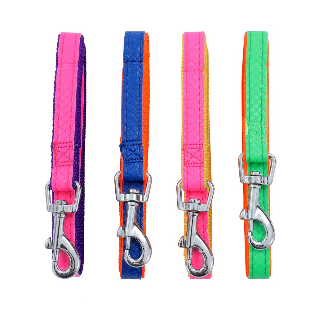 Colourful Adjustable Dog Leash 1.5cm x 120cm