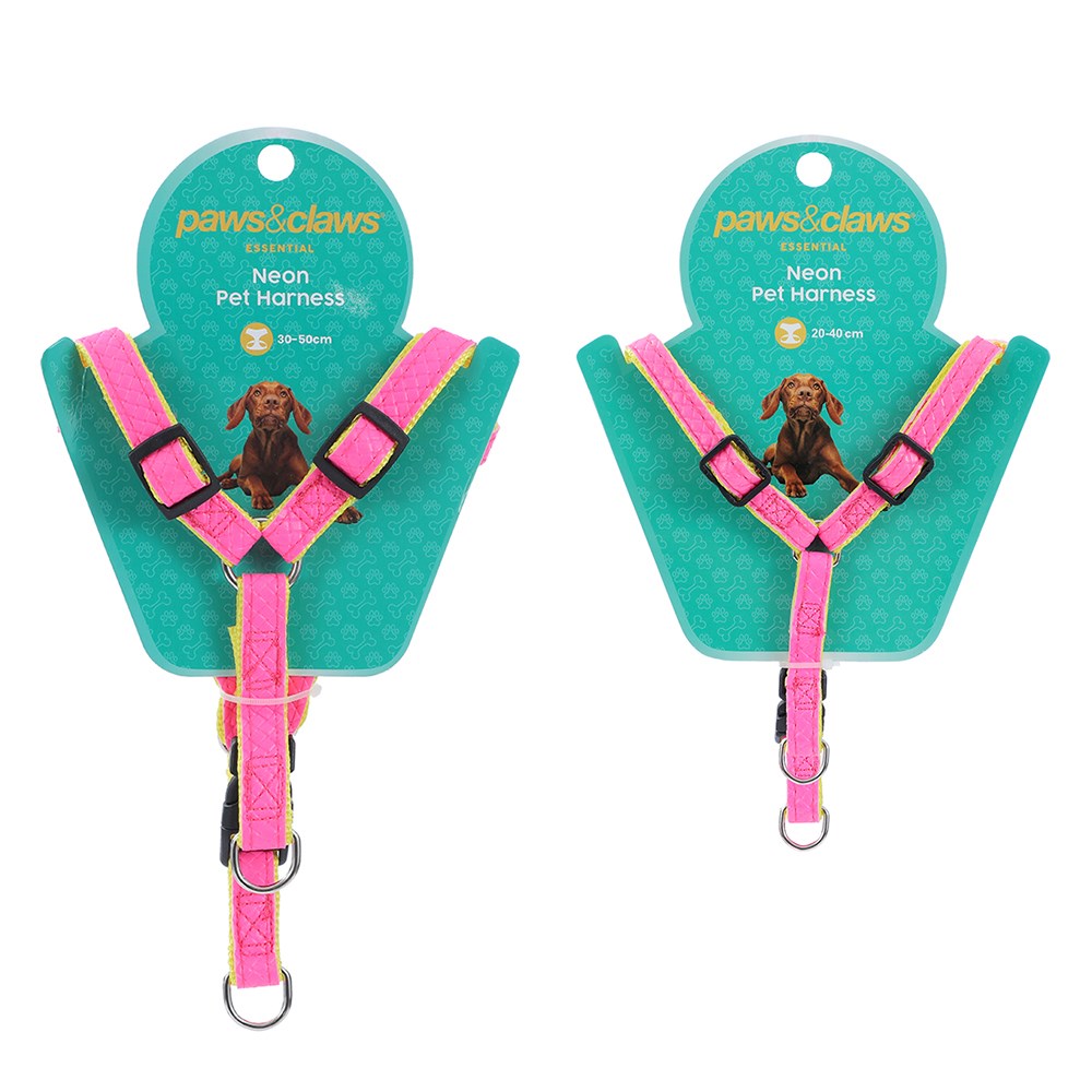 Adjustable Reflective Dog Harness 30-50cm