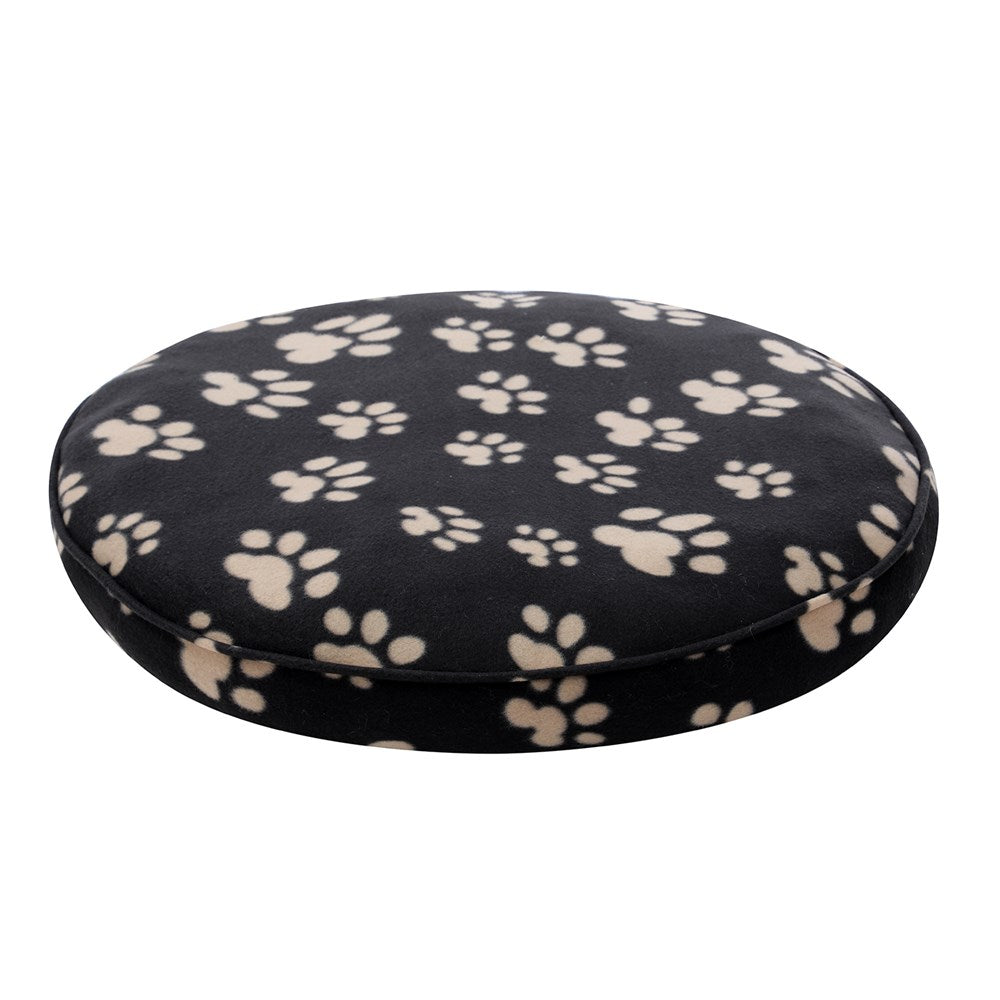 Fleece Round Pet Bed 80cm - 4 Designs