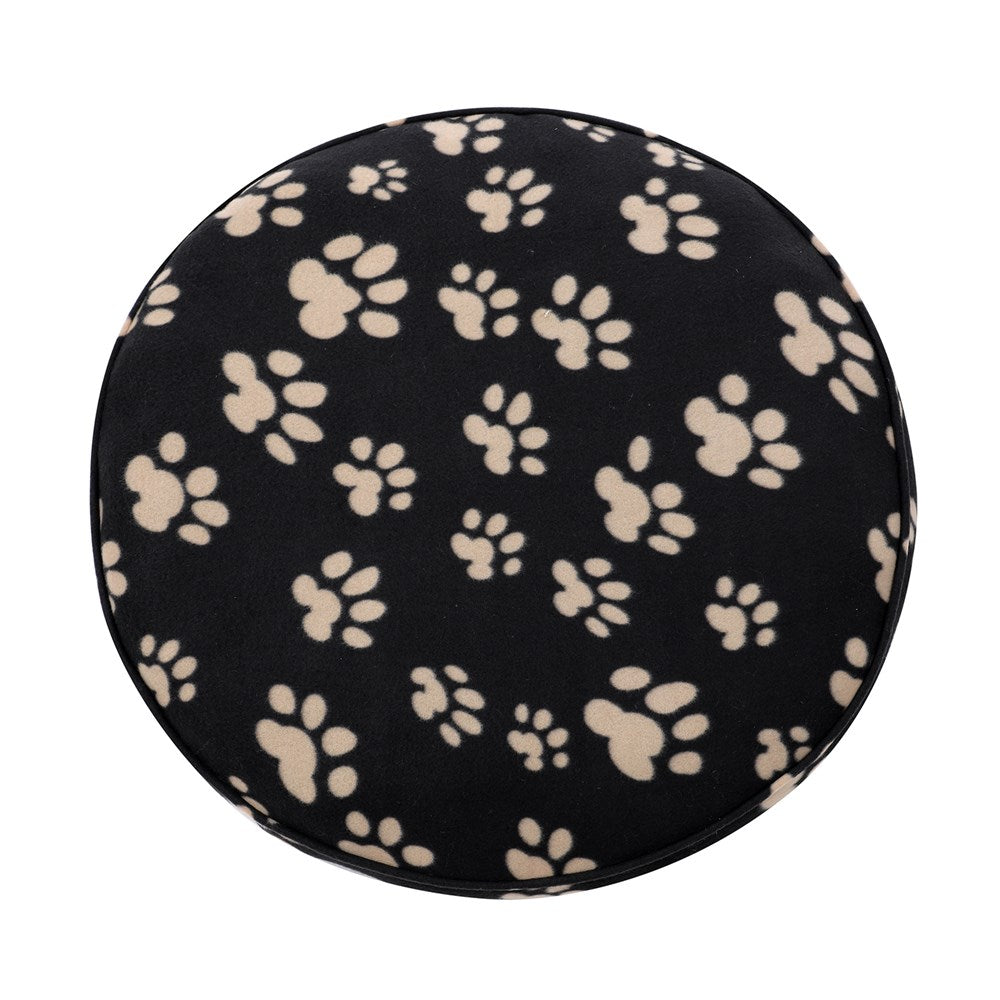 Fleece Round Pet Bed 80cm - 4 Designs
