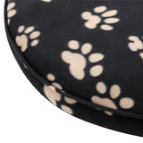 Fleece Round Pet Bed 80cm - 4 Designs