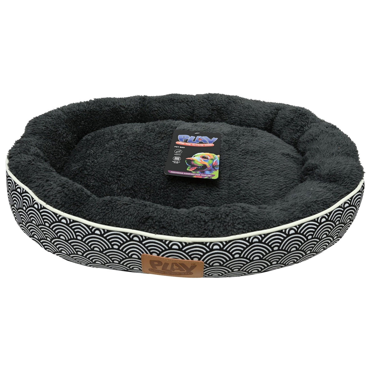 Round Pet Bed - Assorted
