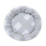 Round Fleece Pet Bed - Assorted