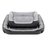 Pet Bed Plush Walled - Large