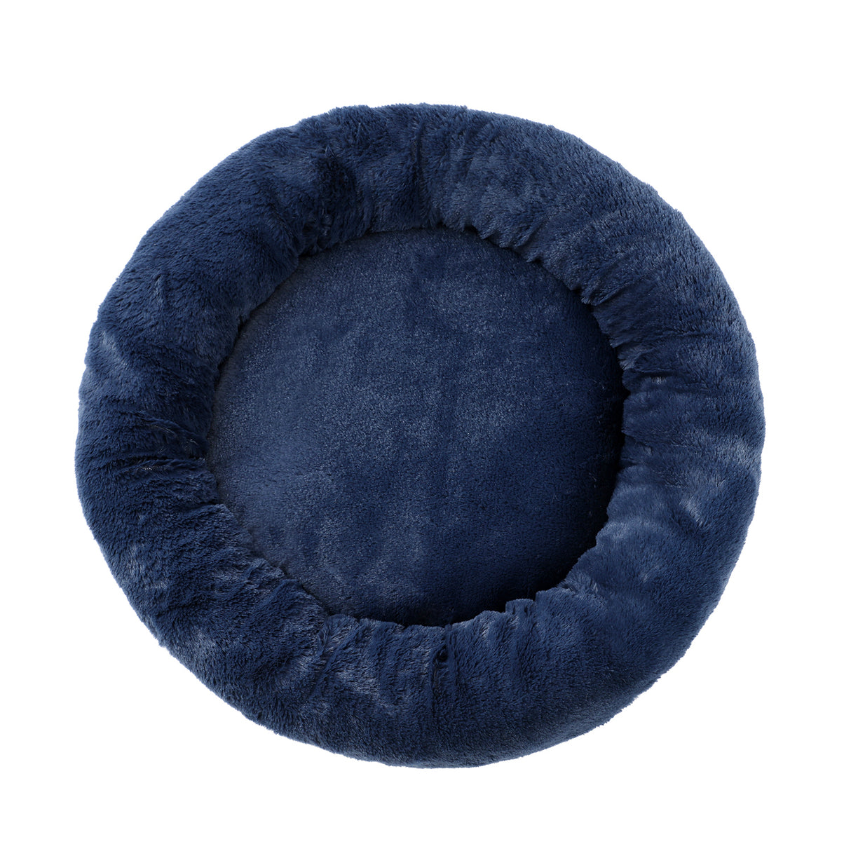 Round Anxiety Plush Pet Bed 56cm